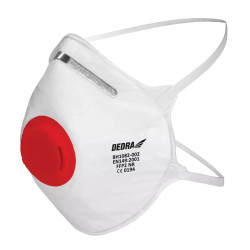 Półmaska przeciwpyłowa DEDRA BH1082-002 1 zaworek, FFP2, 2szt, CE