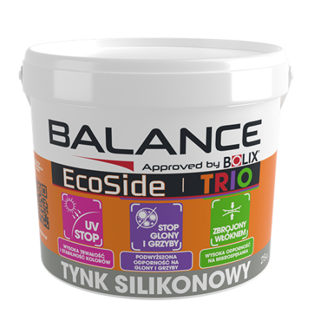 Tynk Silikonowy Balance EcoSide TRIO 30 25kg 1.5mm