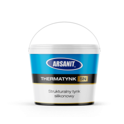 THERMATynk-SN 25kg 1,5mm Strukturalny tynk silikonowy baza jasna