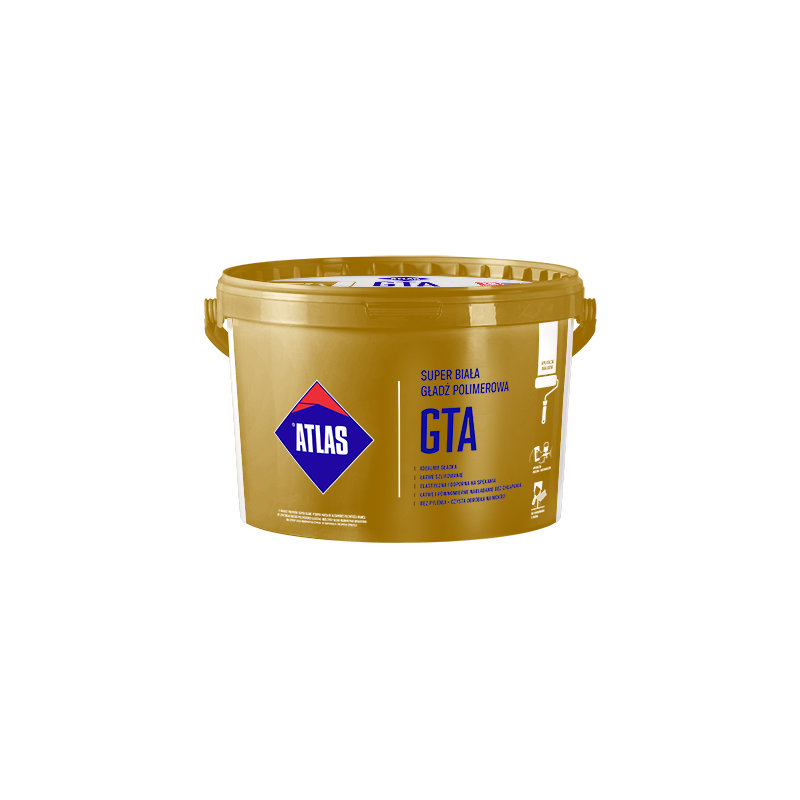 ATLAS GTA super biała gładź polimerowa 25kg