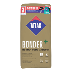 ATLAS BONDER+ klej do płyt gipsowo-kartonowych 20kg