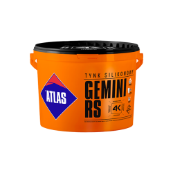 ATLAS GEMINI RS tynk silikonowy baza biała 1.5mm 25kg