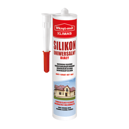 Silikon uniwersalny standard biały 310ml