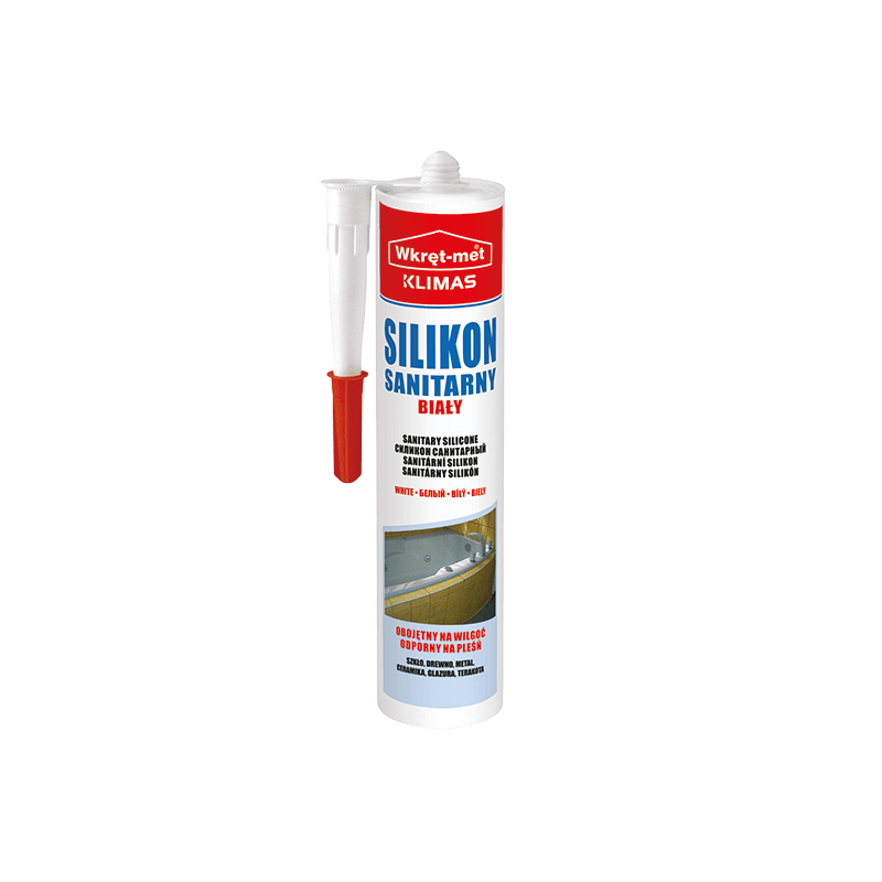 Silikon sanitarny standardowy biały 310ml