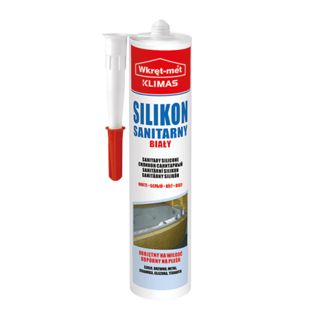 Silikon sanitarny standardowy biały 310ml