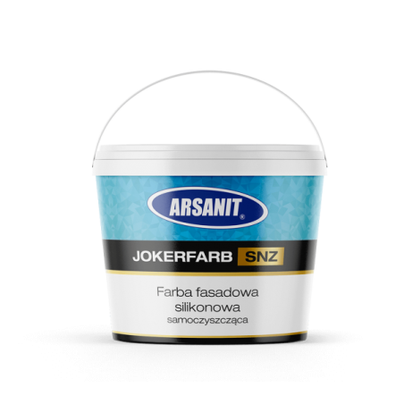 JOKERFarb-SNZ Farba fasadowa silikonowa 10l Arsanit