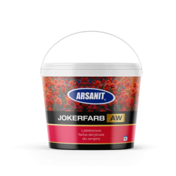 JOKERFarb-AW Lateksowa farba akrylowa do wnętrz jasna Arsanit