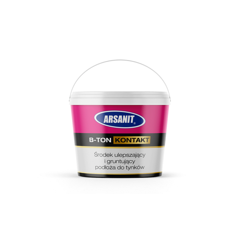B-ton Kontakt Środek ulepszający i gruntujący podłoża do tynków cementowo - wapiennych i gipsowych 15kg Arsanit