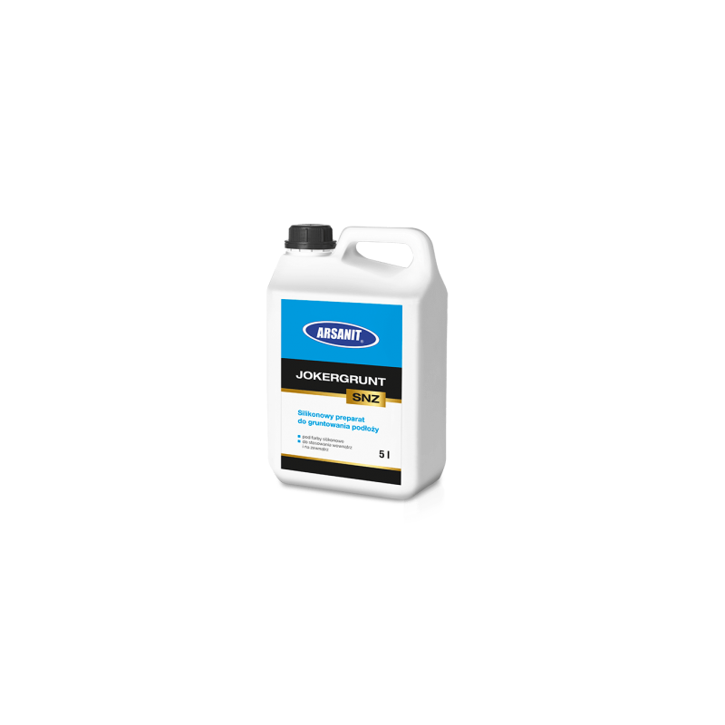 JOKERGrunt-SNZ Silikonowy preparat do gruntowania podłoży 5l Arsanit