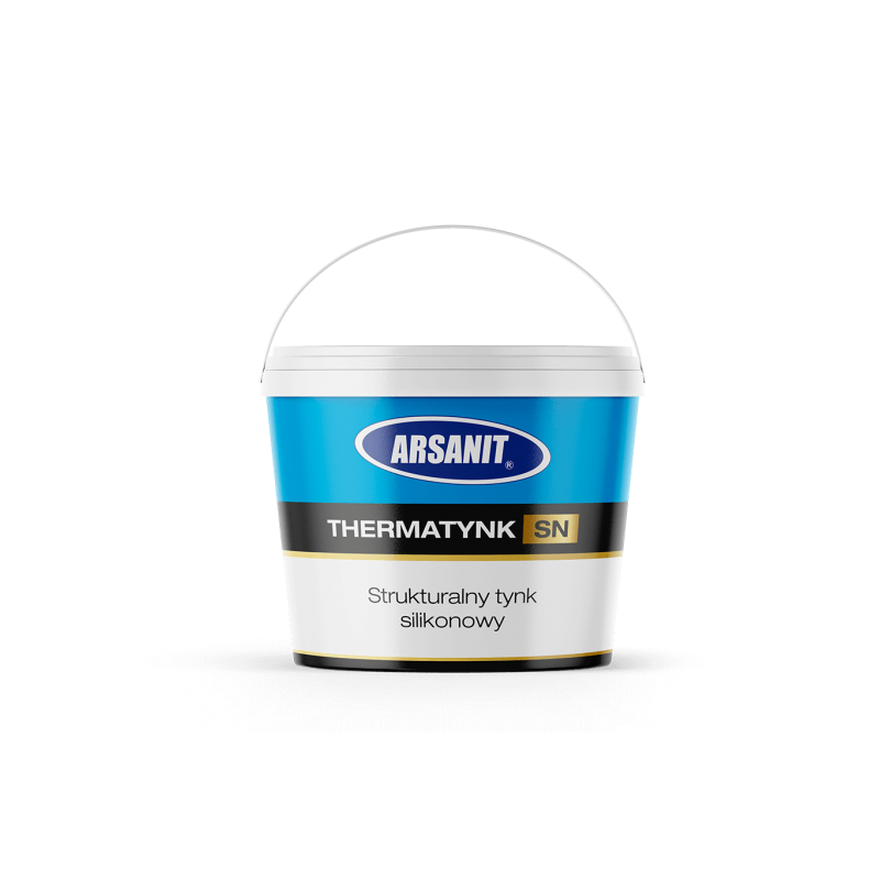 THERMATynk-SN Strukturalny tynk silikonowy baza jasna 2,0mm baranek 25kh Arsanit