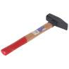 Młotek ślusarski DEDRA 13M404 800g, trzon buk