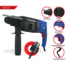 Młotowiertarka z udarem 900W DEDRA DED7850 SDS PLUS 0-1300 RPM 4 funkcje walizka