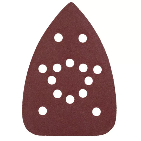 Papier ścierny do szlifierki delta DEDRA SAS+ALL  140x140x93mm 5szt. do DED7063