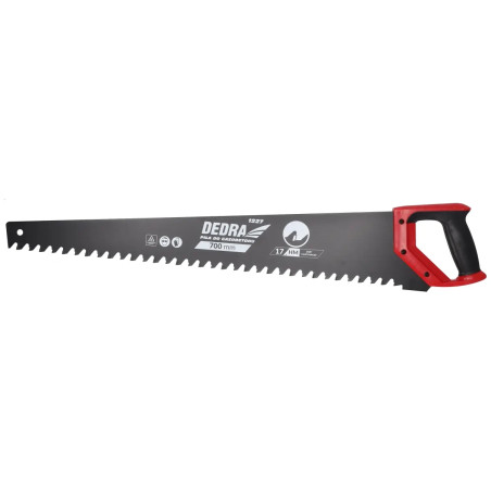 Piła do gazobetonu DEDRA 1227 700mm, 17 zębów, stal HM